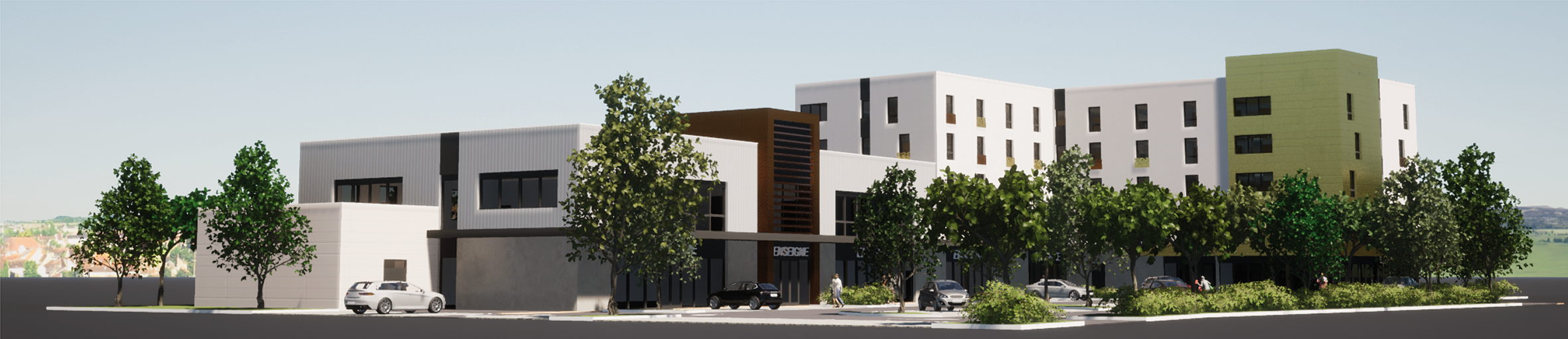 Projet immobilier Laureal Estate à Mâcon - Commerces, hôtels, bureaux ...